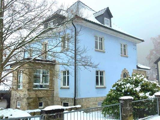Haus im wunderschönen Winter
des Thüringer Waldes