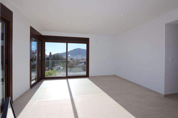 Schlafzimmer mit Blick