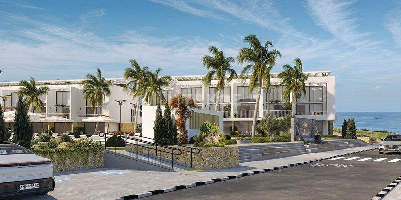 Garden Floor and Penthouse Apartments in Esentepe Girne