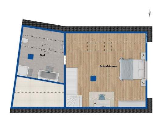 Grundriss Dachgeschoss 2