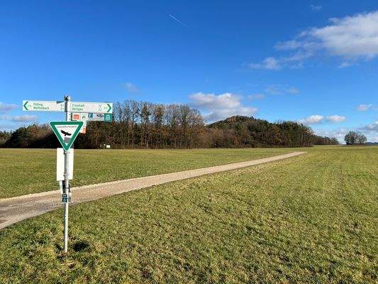 Herrliche Wege im Landschaftsschutzgebiet