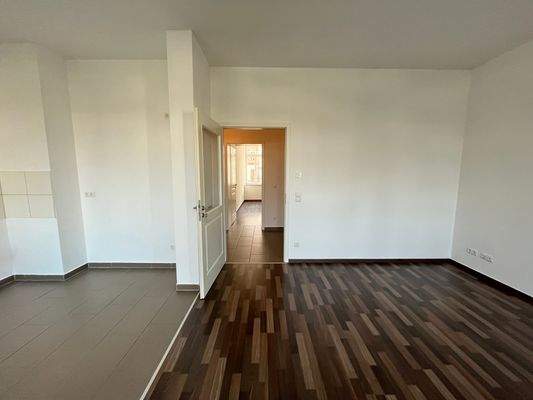 Küche und Wohnbereich