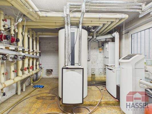 modernes Heizkraftwerk