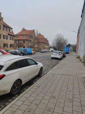 Straße Richtung Heubrücke