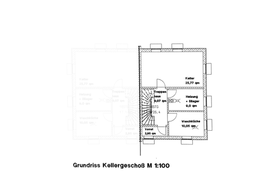 Grundriss KG - Ichenhausen Oxenhofen