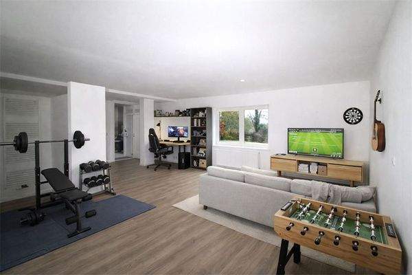 Visualisierung Hobbyraum