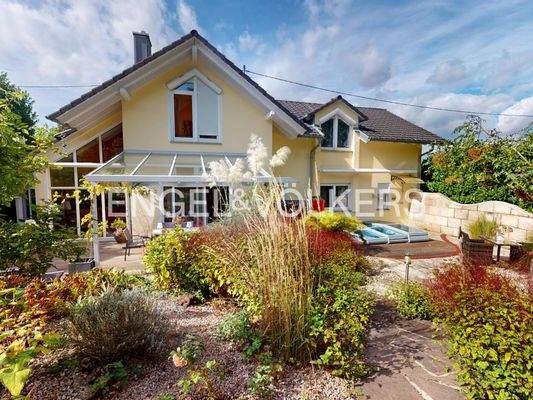 Hausansicht von hinten