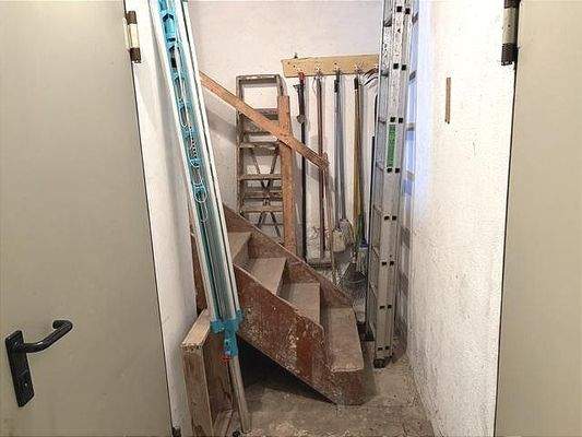 Treppenaufgang Garage