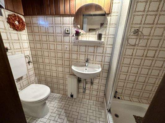 Gästebad mit Dusche