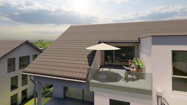 Ansicht Balkon Haus 2