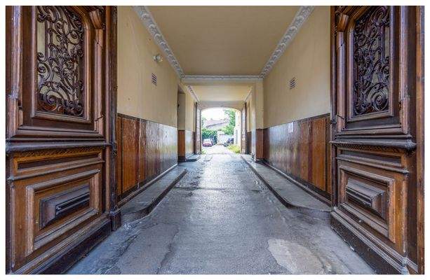 Eingangsportal, Hausdurchfahrt