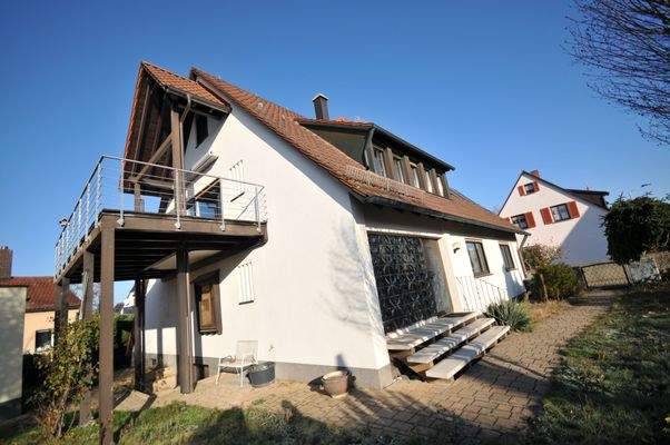 Südlicher Hauszugang