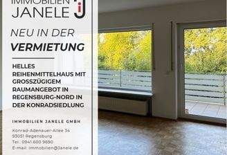 Helles Reihenmittelhaus