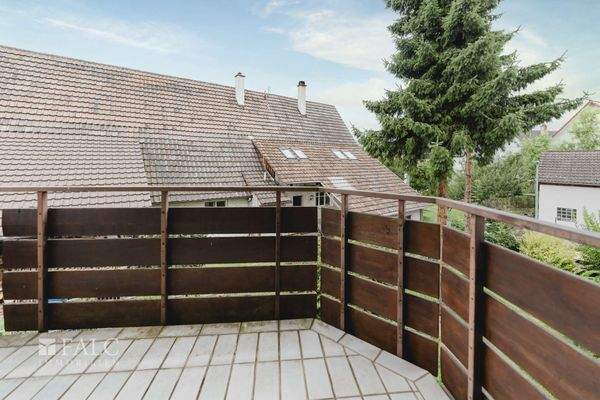 Balkon vom Wohnzimmer