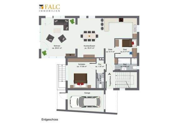 Grundriss Erdgeschoss