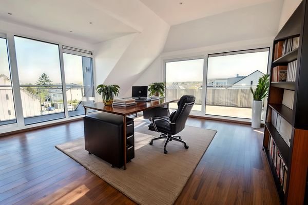 Arbeitszimmer -Visualisiert