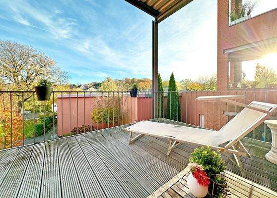 Balkon im Obergeschoss