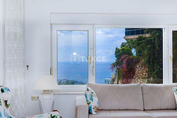 Furnished Sea View Duplex Apartment Alanya