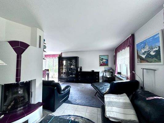 Blick ins Wohnzimmer