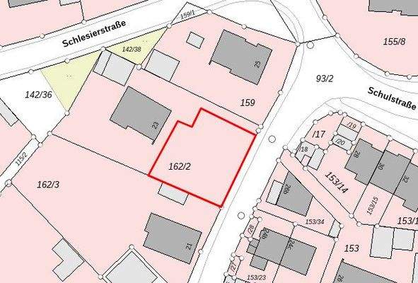 Neue vorauss. Grundstücksgrenze