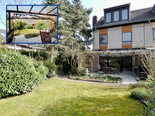 Rückansicht + Garten