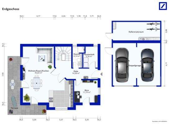 Grundriss Erdgeschoss