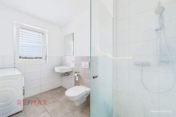 Beispielwohnung Badezimmer