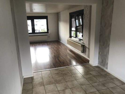 Wohn -Esszimmer im Obergeschoss