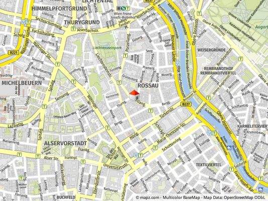 Geolyzer Kartenausschnitt