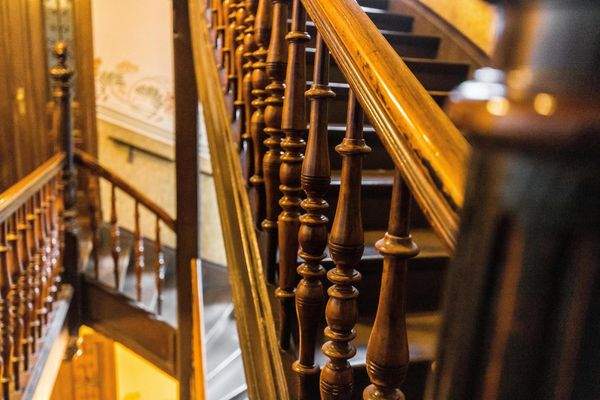 Leipzig - Stötteritz | Treppenhaus - Details