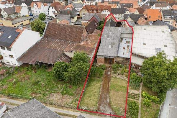 Luftaufnahme Gartenanteil hinten 