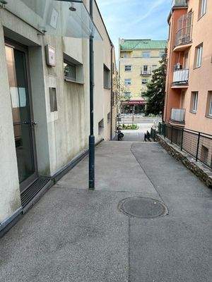 Zugang über Herman Pacher Weg