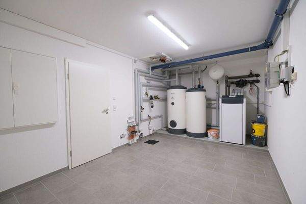 Der Heizungs- und Waschraum