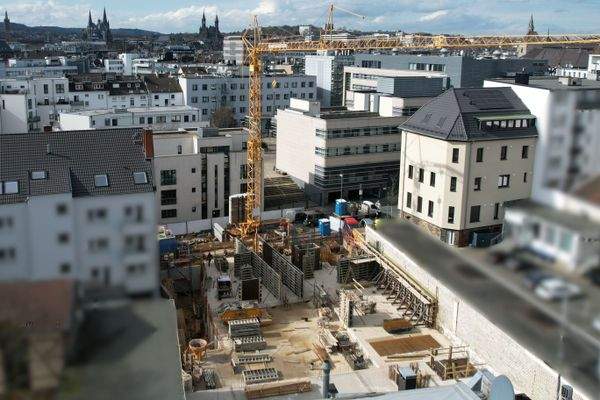 DomQuartier Baustelle März