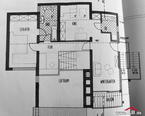 Grundriss Obergeschoss