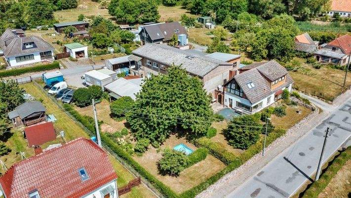 bebautes Grundstück