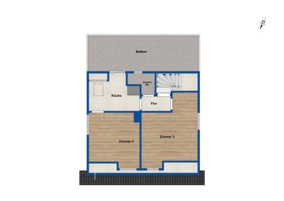 Grundriss Dachgeschoss