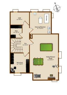 Grundriss Kellergeschoss