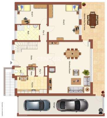 Grundriss Erdgeschoss