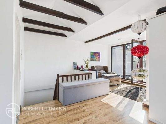 Obere Wohnung - Schlafzimmer