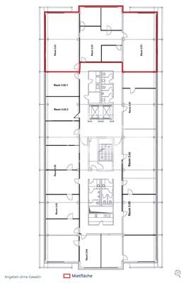 Grundriss 3. Obergeschoss