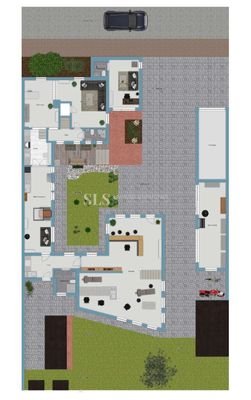Skizze Lageplan