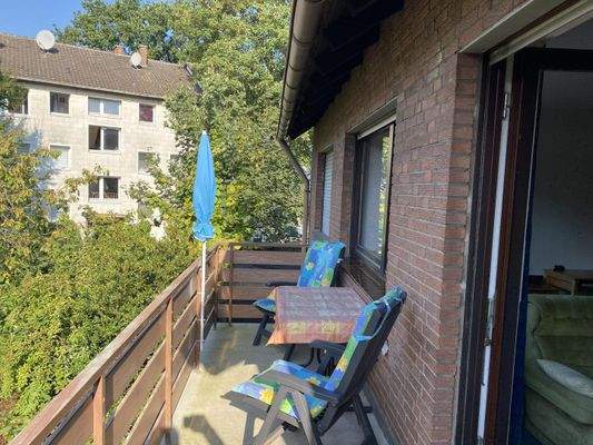 Balkon im 1. Obergeschoss