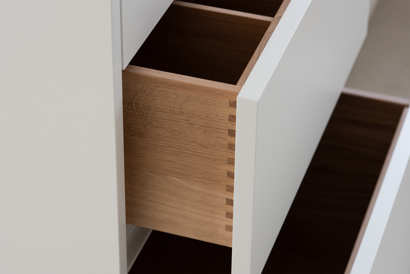 Küche Eichenschubläden Detail II