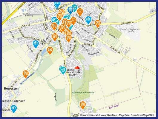 Geolyzer Kartenausschnitt