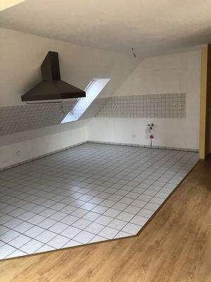 offene Küche zum WZ mit Erker 