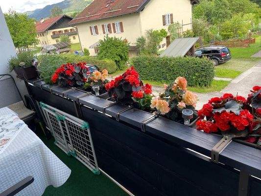 großzügiger Balkon