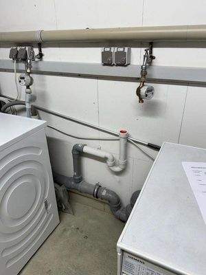 Waschmachine und Trockner