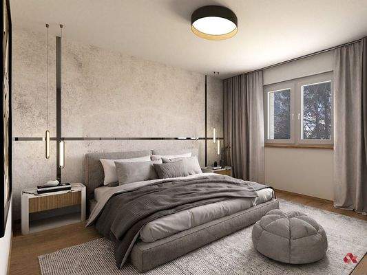 Schlafzimmer (Visualisierung)