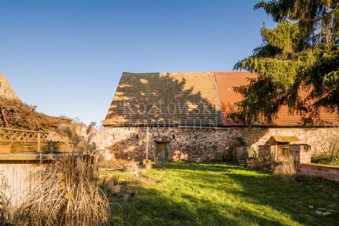 Idylle Nähe Schloss und Neckarufer - Historisches Fischerhaus mit Scheune und Sonnengarten!